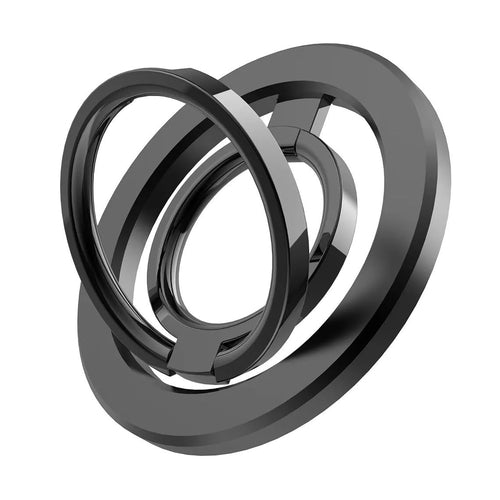 Dual Ring Magnetic Phone Grip Grey
